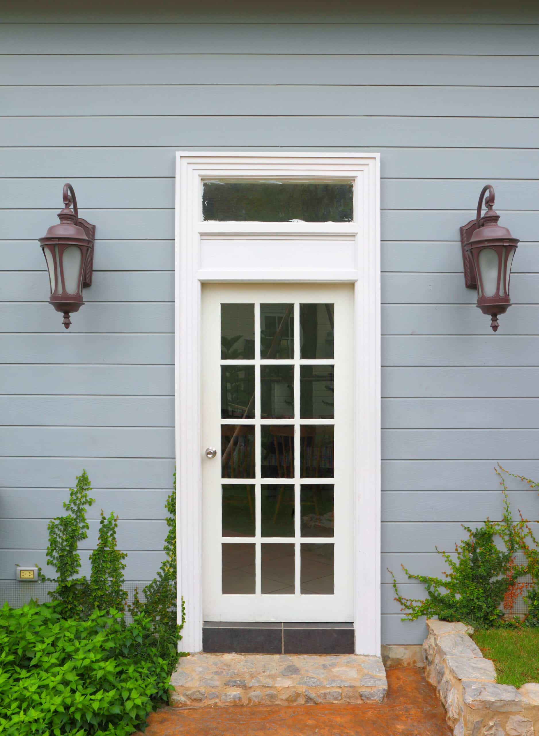 Doors with Glass Features